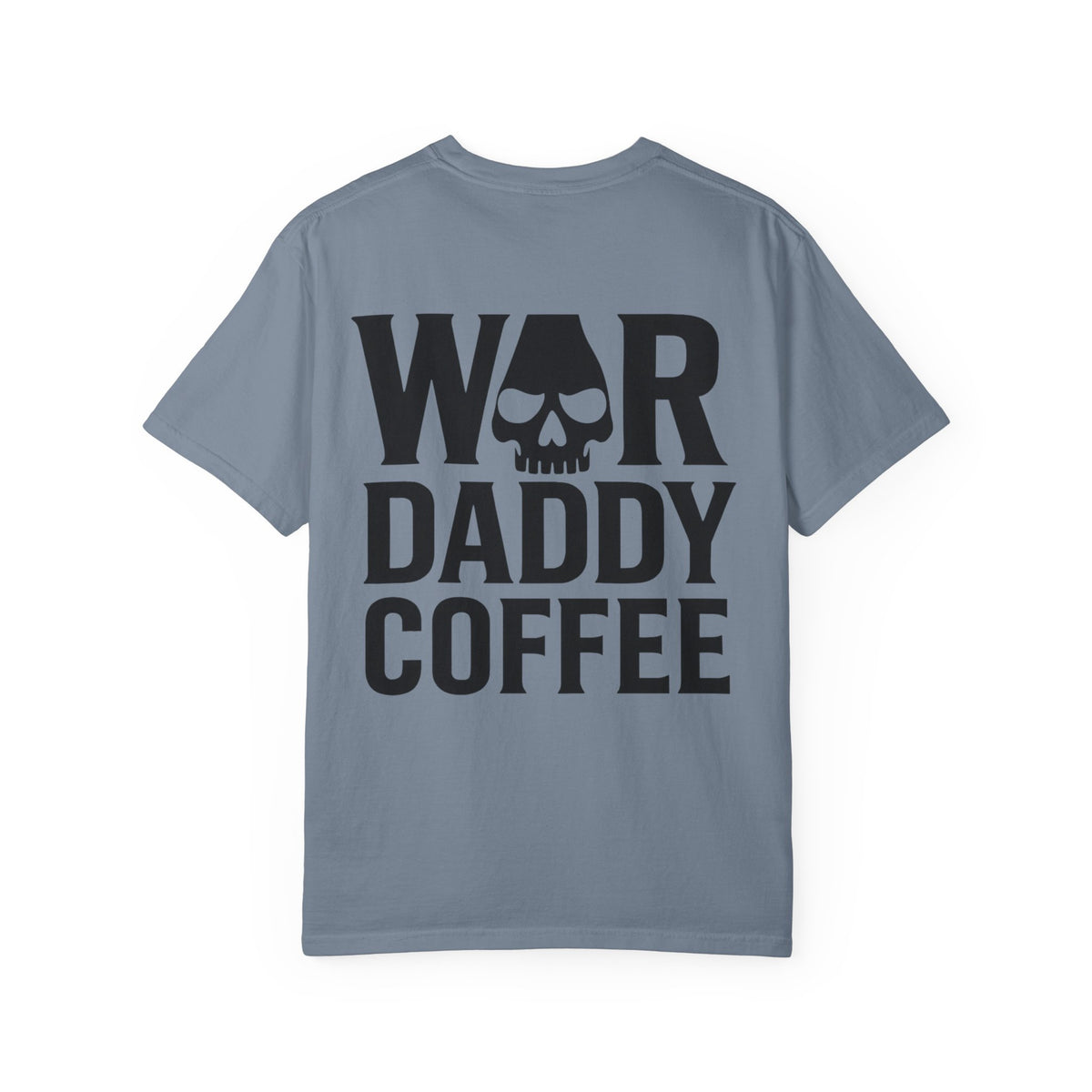 War Daddy Coffee T-Shirt — Military Skull Coffee Tee