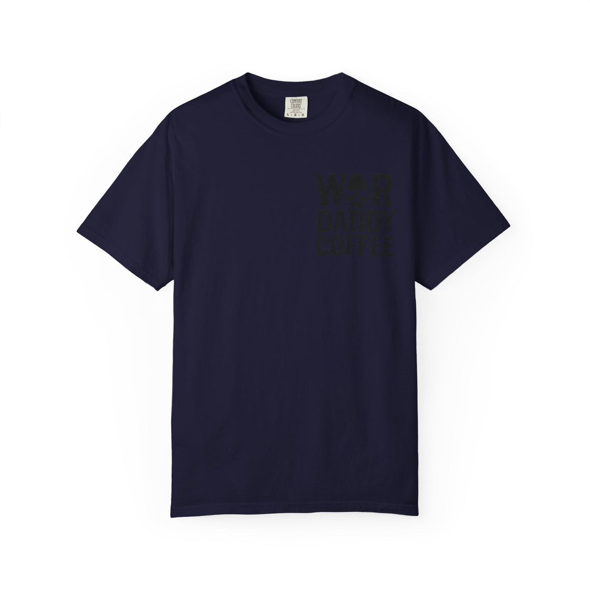 War Daddy Coffee T-Shirt — Military Skull Coffee Tee