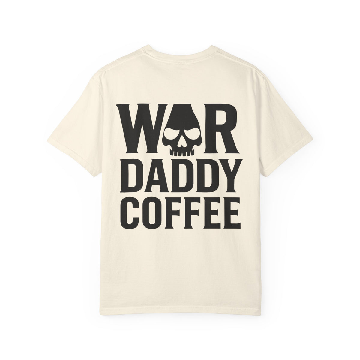 War Daddy Coffee T-Shirt — Military Skull Coffee Tee
