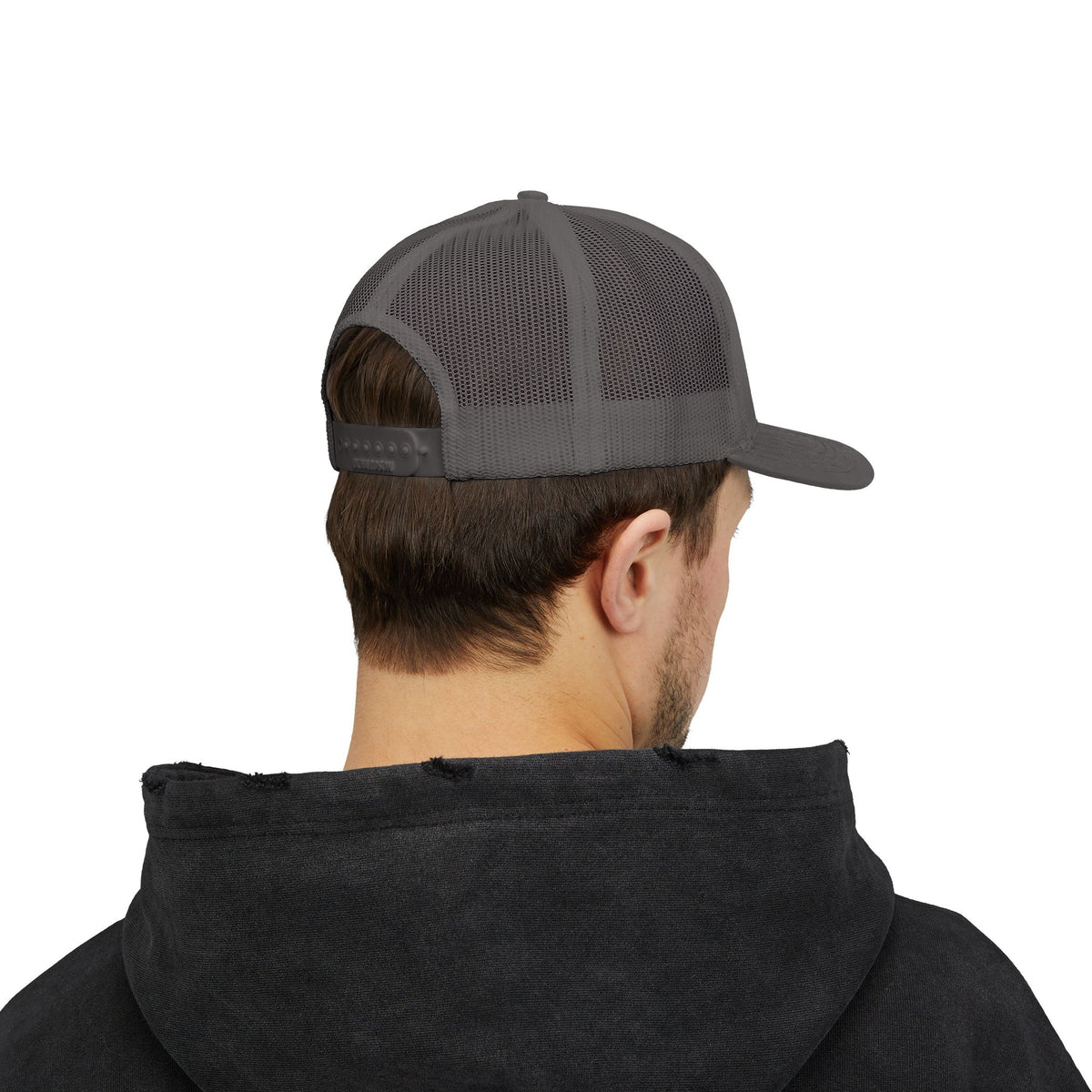War, Daddy, Coffee Trucker Hat - Vintage Military Skull Snapback Cap