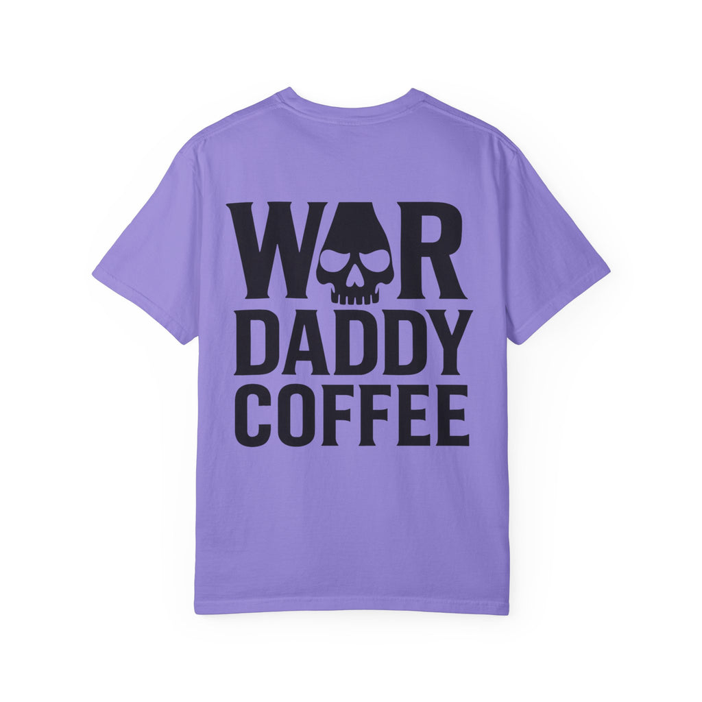 War Daddy Coffee T-Shirt — Military Skull Coffee Tee