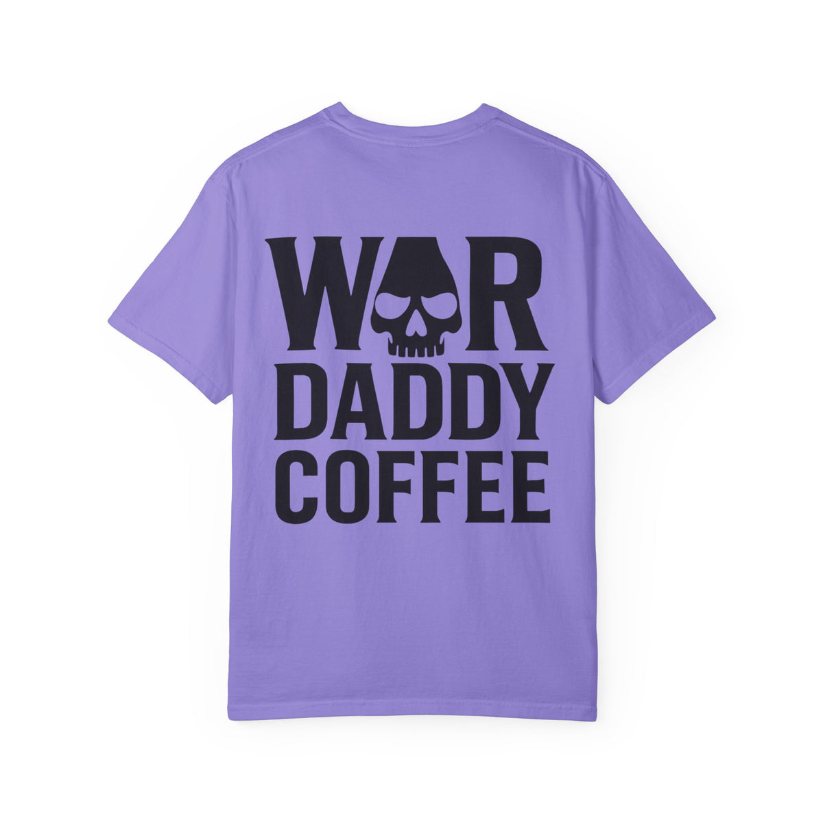 War Daddy Coffee T-Shirt — Military Skull Coffee Tee