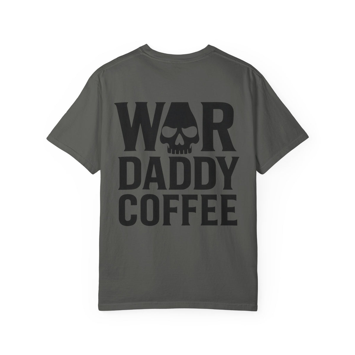 War Daddy Coffee T-Shirt — Military Skull Coffee Tee