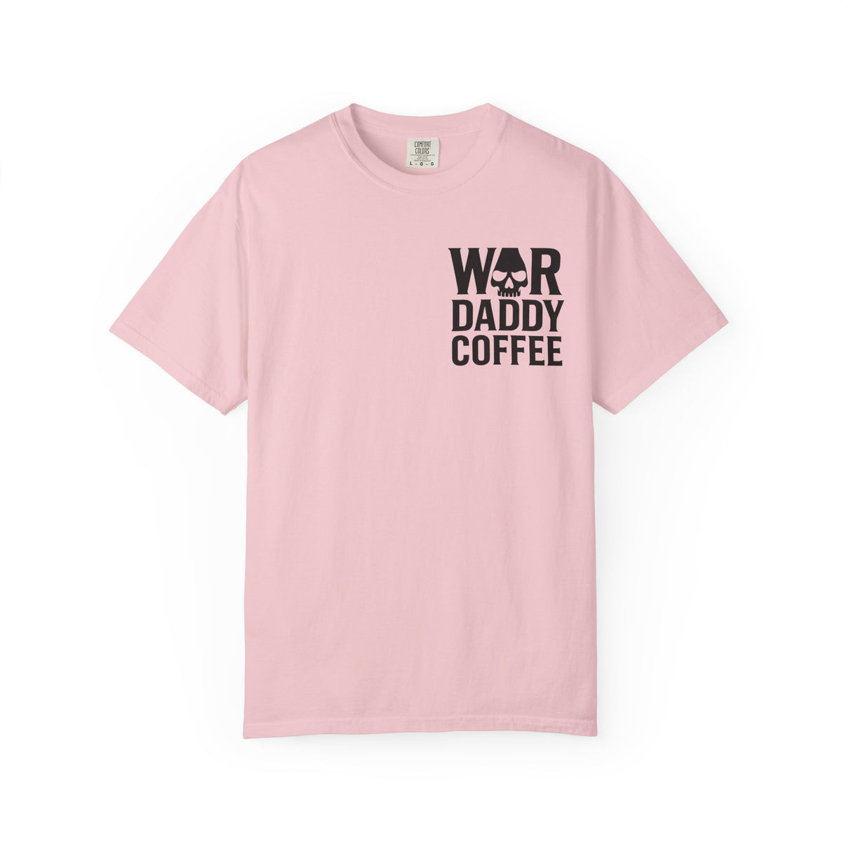 War Daddy Coffee T-Shirt — Military Skull Coffee Tee