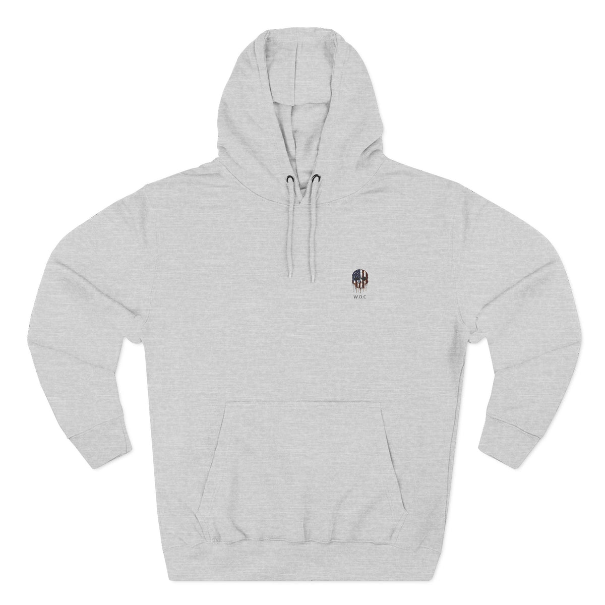 Minimal Hot Air Balloon Hoodie — Small Chest Graphic Casual Pullover