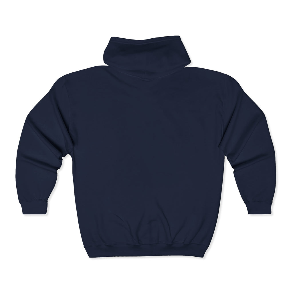 War Daddy Coffee Zip Hoodie — Patriotic Military Coffee Lover Full‑Zip Sweatshirt