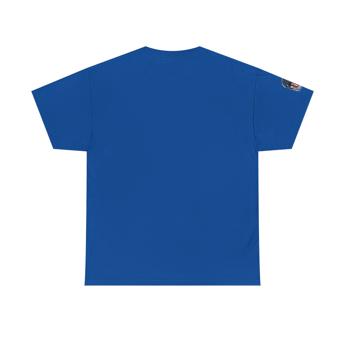Patriotic Cowboy Skull T-Shirt — "Warrior Coffee" Graphic Tee