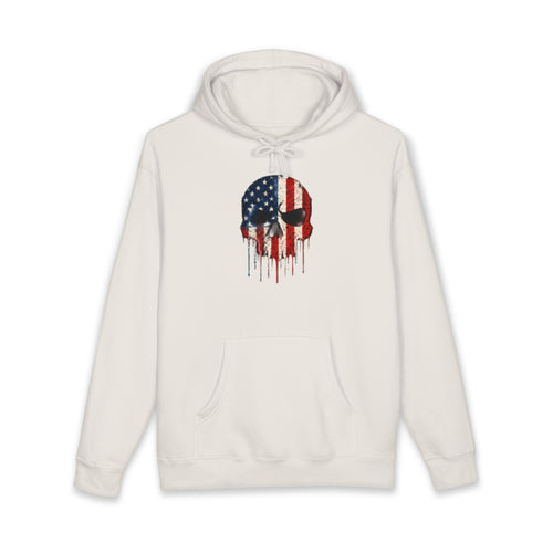 American Flag Skull Hoodie – Drip USA Patriotic Pullover