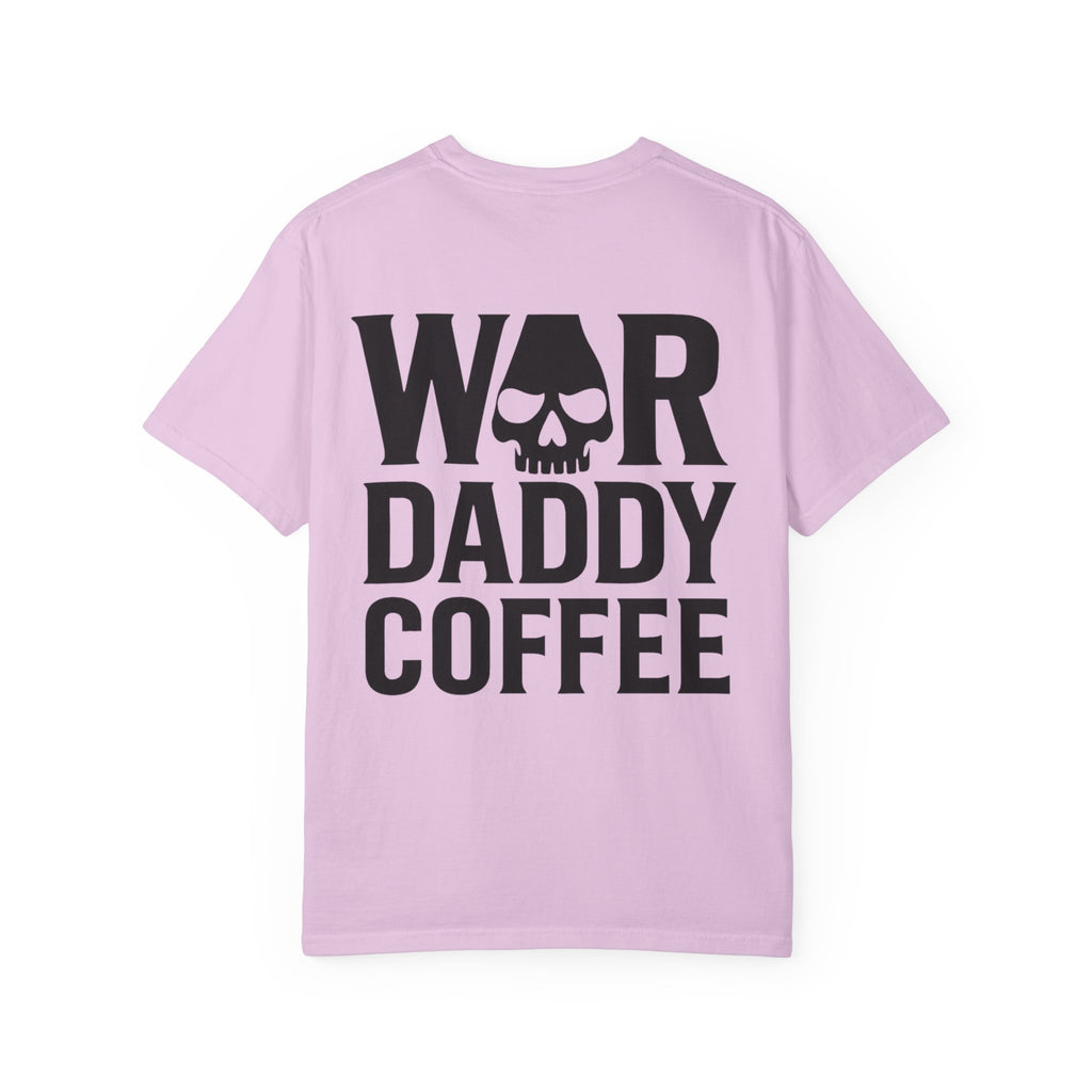 War Daddy Coffee T-Shirt — Military Skull Coffee Tee