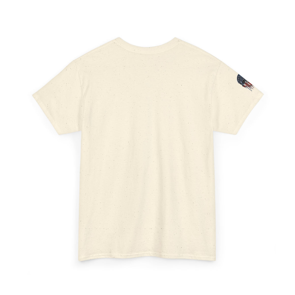 Patriotic Cowboy Skull T-Shirt — "Warrior Coffee" Graphic Tee