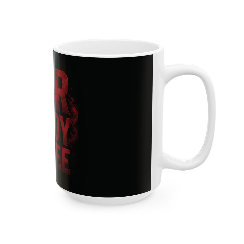 War Daddy Coffee Mug — Dark Skull Military Gamer Coffee Cup (11oz & 15oz)