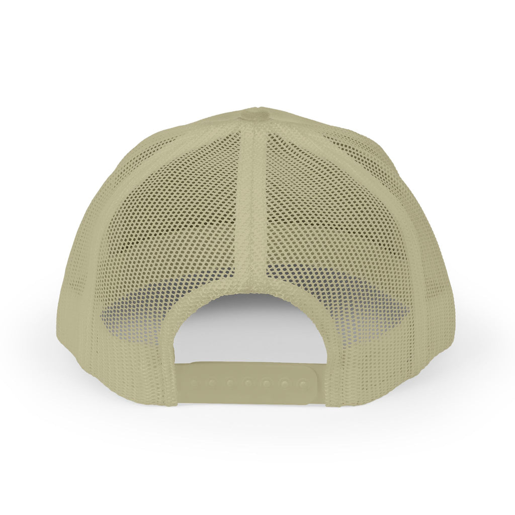 War, Daddy, Coffee Trucker Hat - Vintage Military Skull Snapback Cap