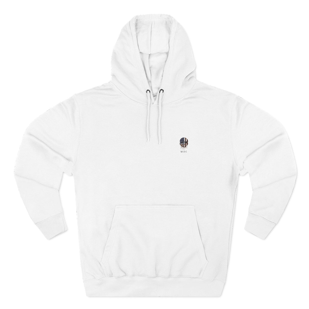 Minimal Hot Air Balloon Hoodie — Small Chest Graphic Casual Pullover