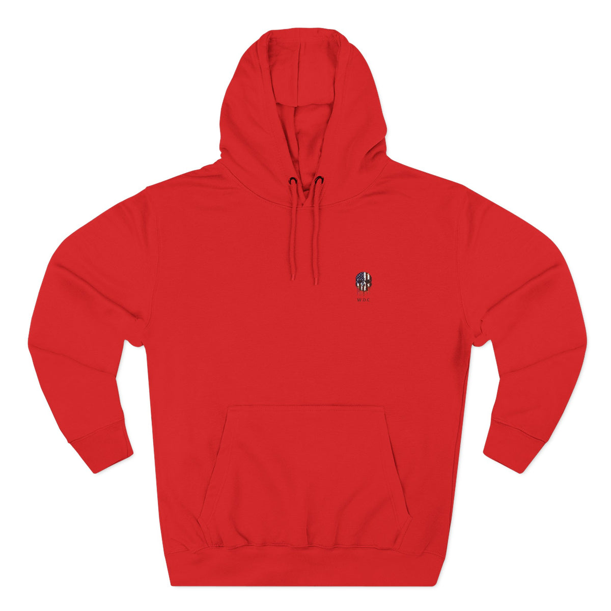 Minimal Hot Air Balloon Hoodie — Small Chest Graphic Casual Pullover