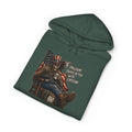 Patriotic Relaxing Veteran Hoodie — 'Country Over Everything Else' Graphic Hooded Sweatshirt