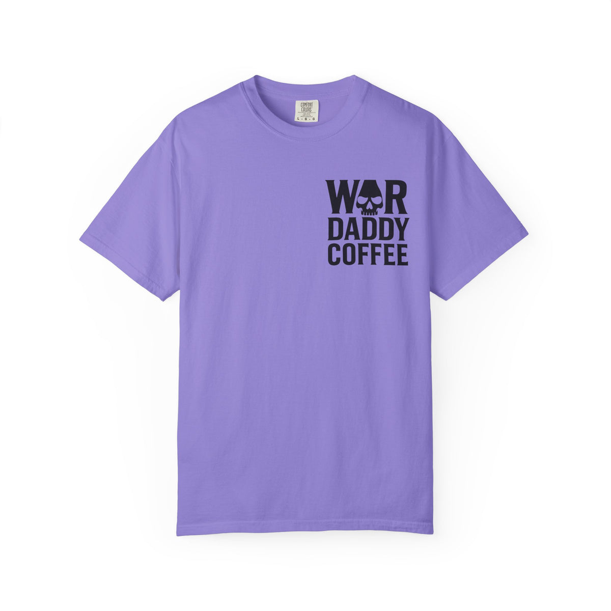 War Daddy Coffee T-Shirt — Military Skull Coffee Tee