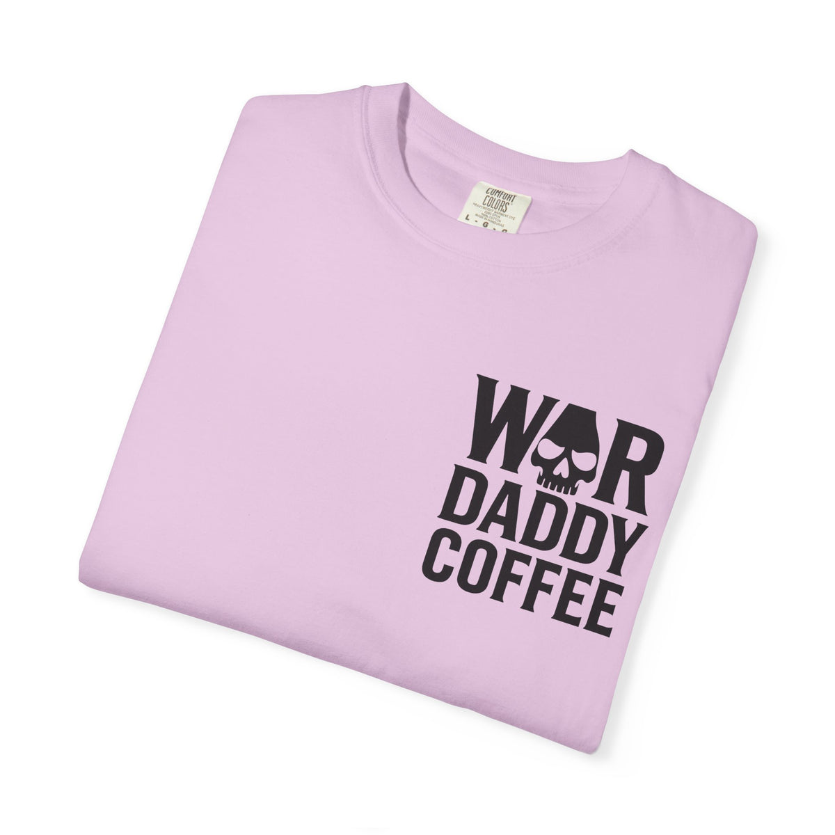 War Daddy Coffee T-Shirt — Military Skull Coffee Tee