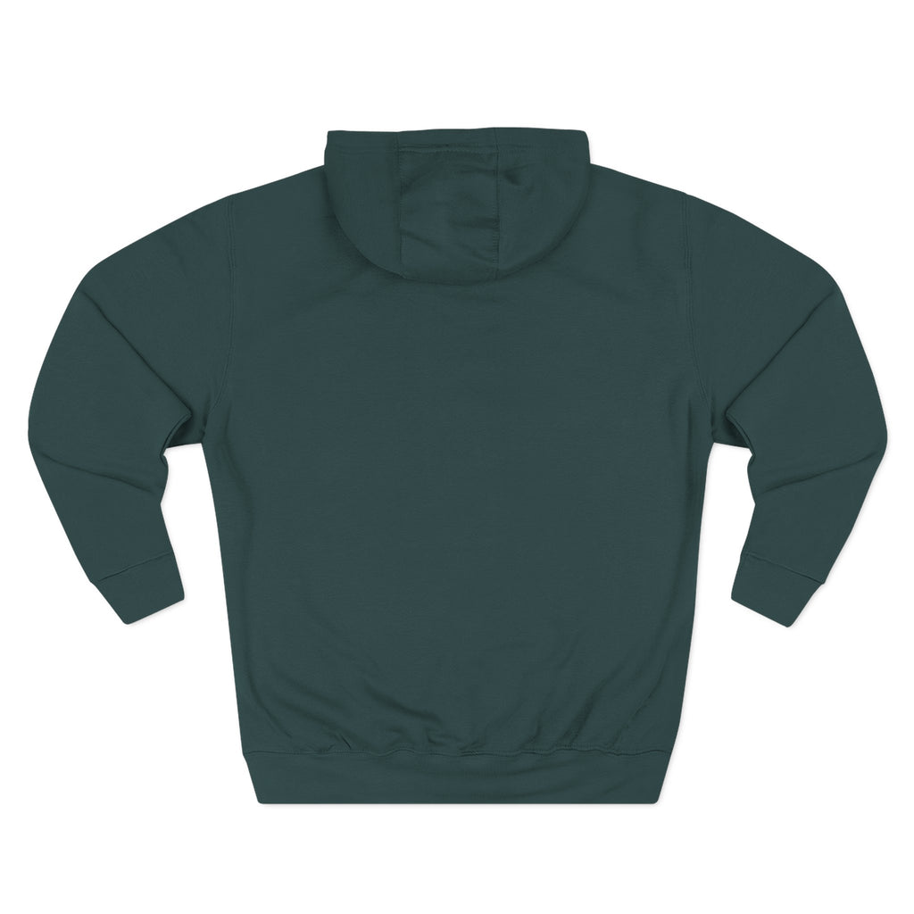 Minimal Hot Air Balloon Hoodie — Small Chest Graphic Casual Pullover
