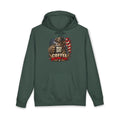 Hoodie - Patriotic 'War Daddy Needs Coffee Before I Can' Graphic Hoodie
