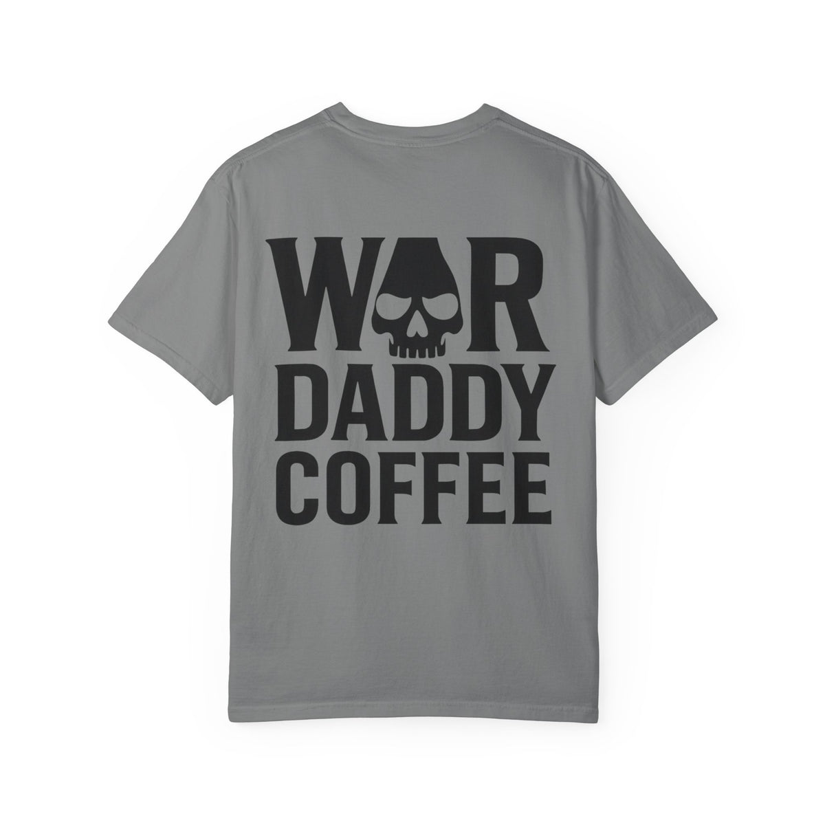 War Daddy Coffee T-Shirt — Military Skull Coffee Tee