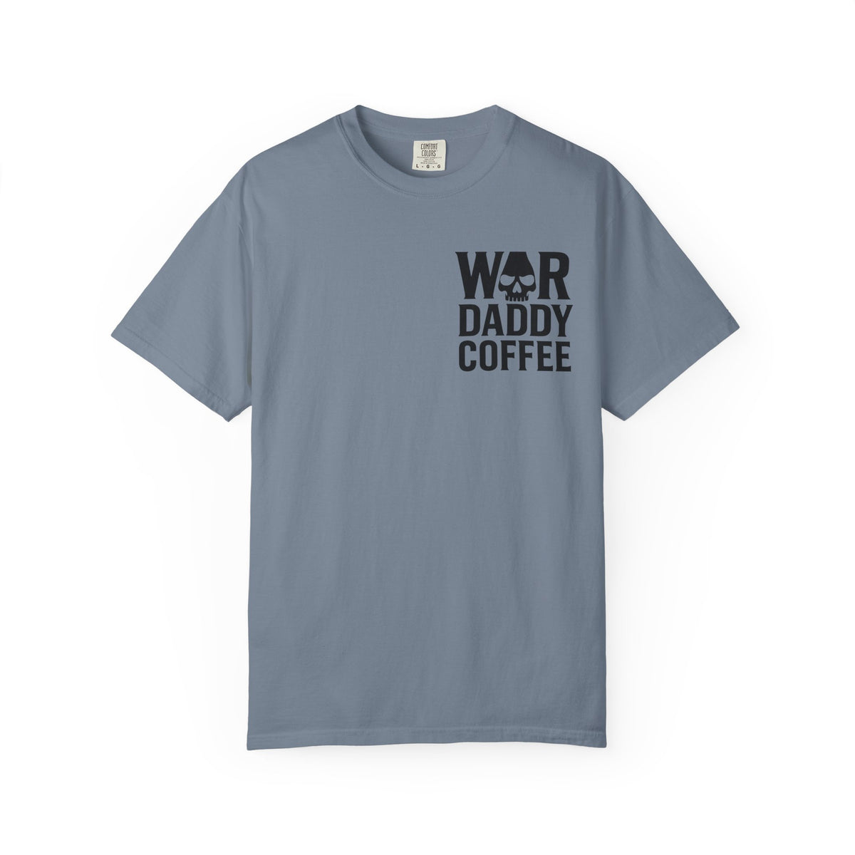 War Daddy Coffee T-Shirt — Military Skull Coffee Tee