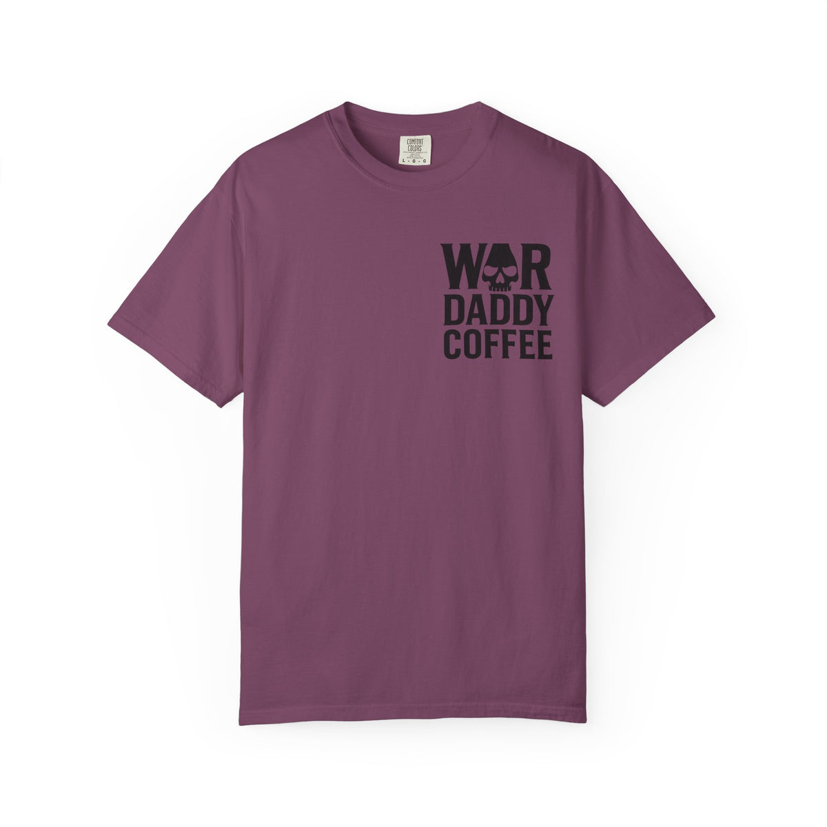 War Daddy Coffee T-Shirt — Military Skull Coffee Tee