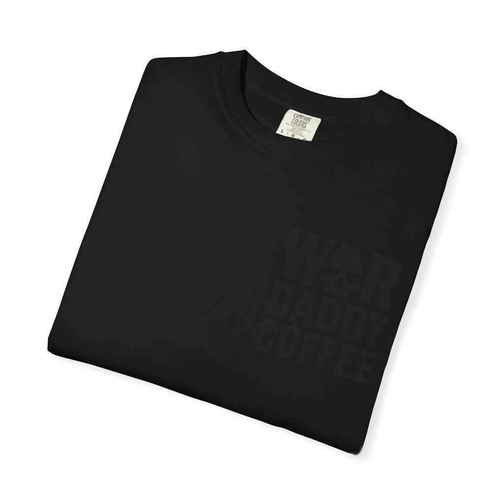 War Daddy Coffee T-Shirt — Military Skull Coffee Tee