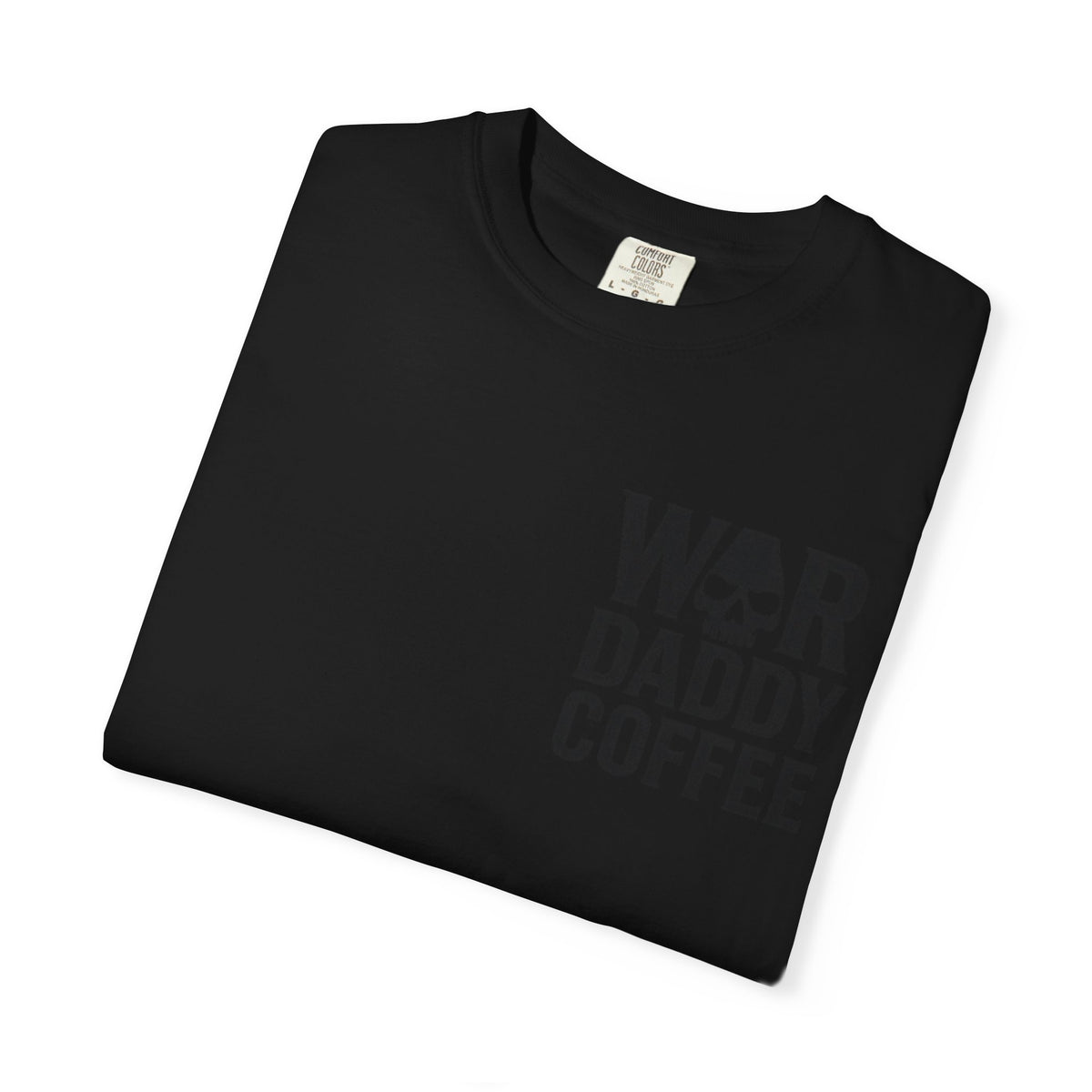 War Daddy Coffee T-Shirt — Military Skull Coffee Tee