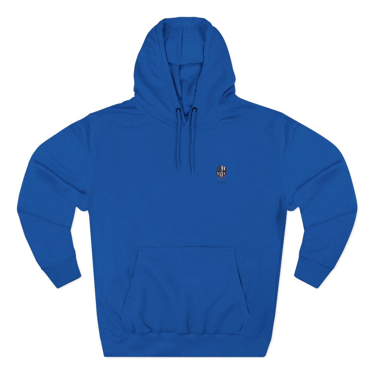 Minimal Hot Air Balloon Hoodie — Small Chest Graphic Casual Pullover