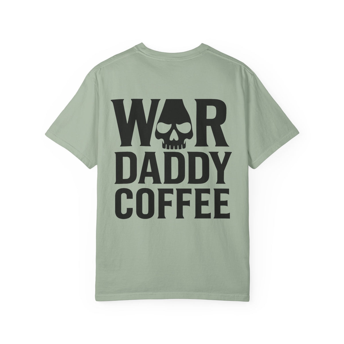War Daddy Coffee T-Shirt — Military Skull Coffee Tee