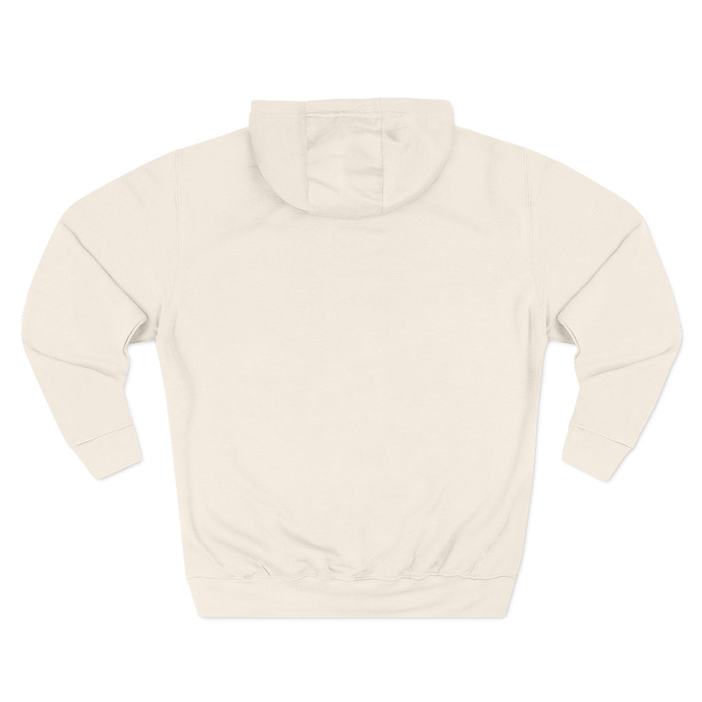 Minimal Hot Air Balloon Hoodie — Small Chest Graphic Casual Pullover