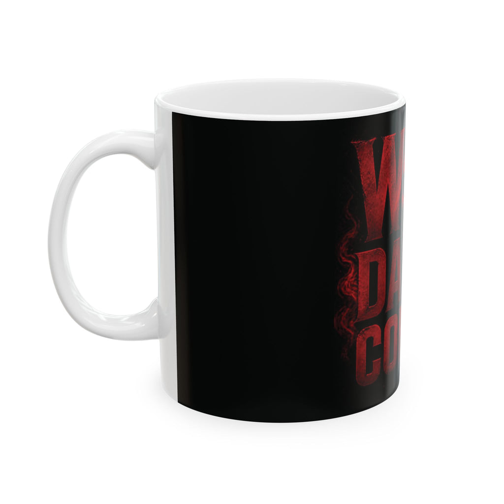 War Daddy Coffee Mug — Dark Skull Military Gamer Coffee Cup (11oz & 15oz)