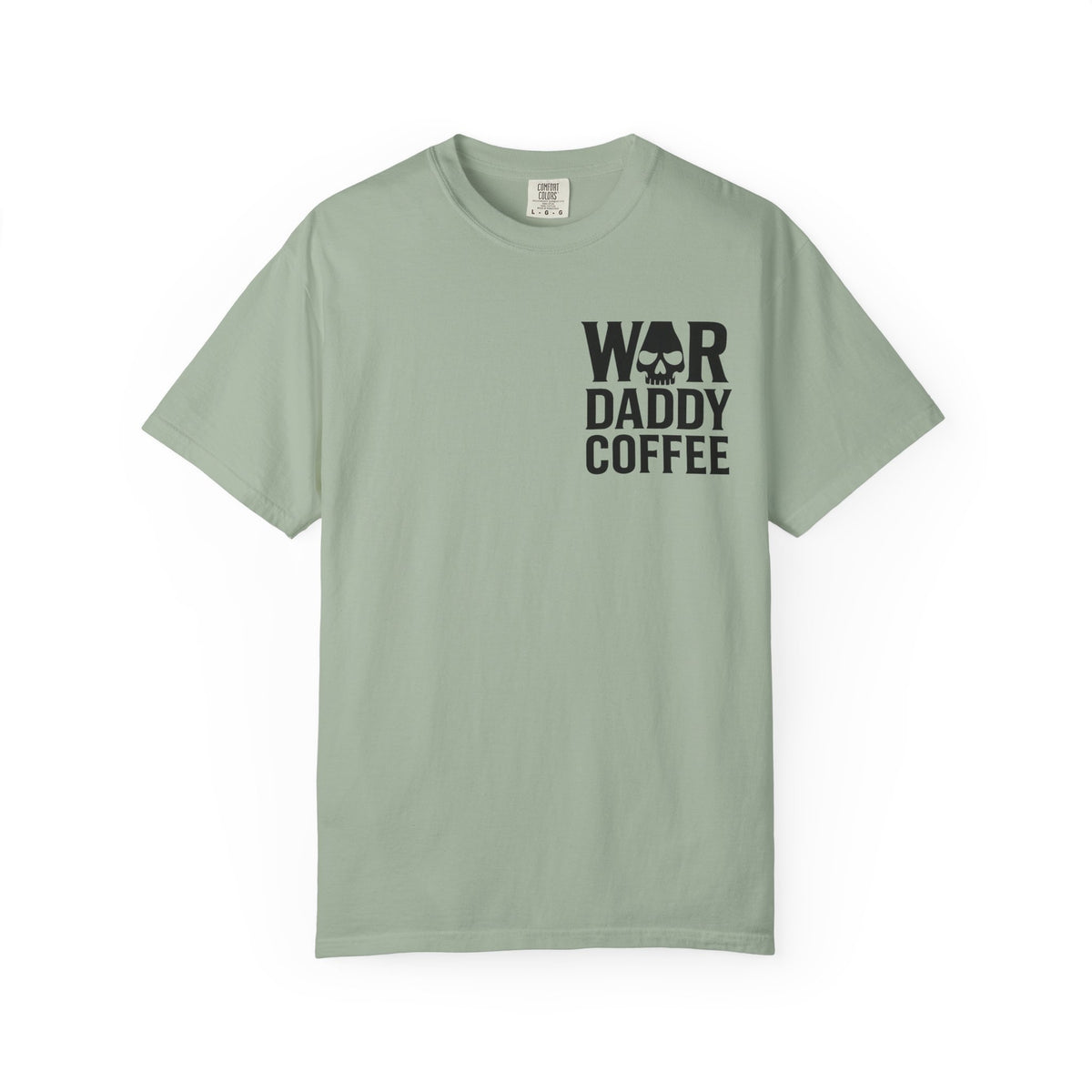 War Daddy Coffee T-Shirt — Military Skull Coffee Tee