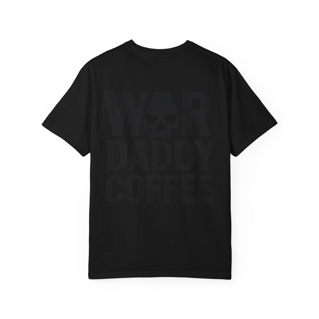 War Daddy Coffee T-Shirt — Military Skull Coffee Tee