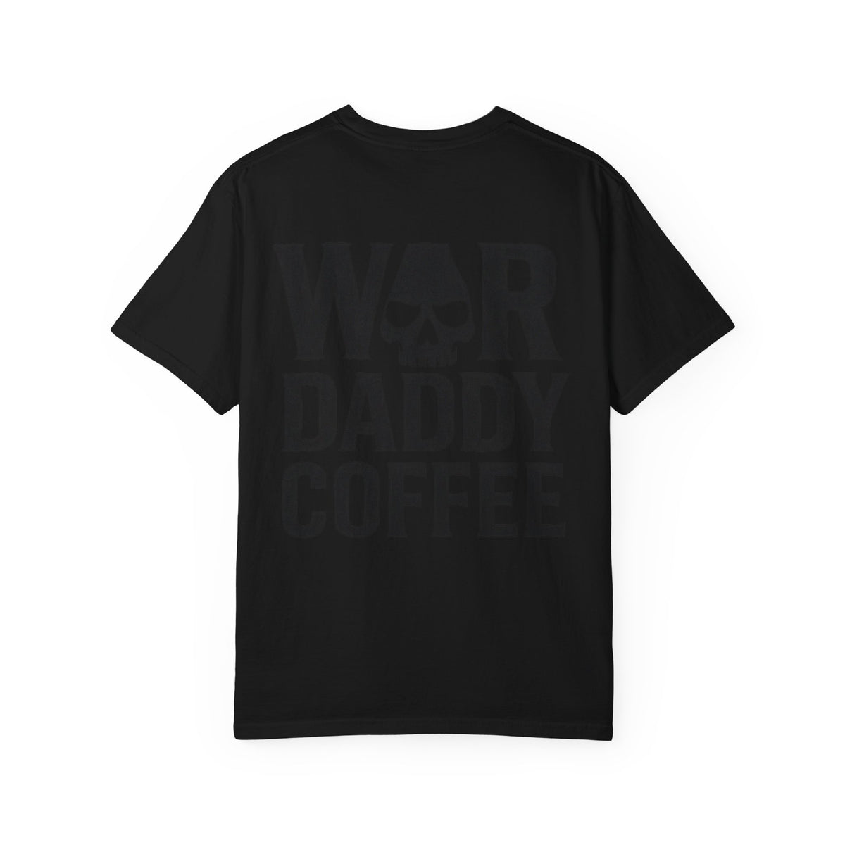 War Daddy Coffee T-Shirt — Military Skull Coffee Tee