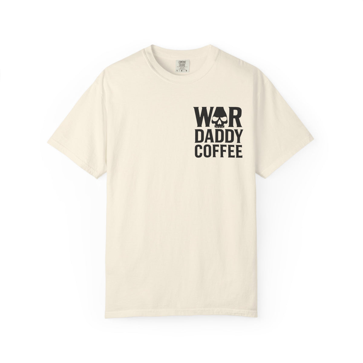 War Daddy Coffee T-Shirt — Military Skull Coffee Tee