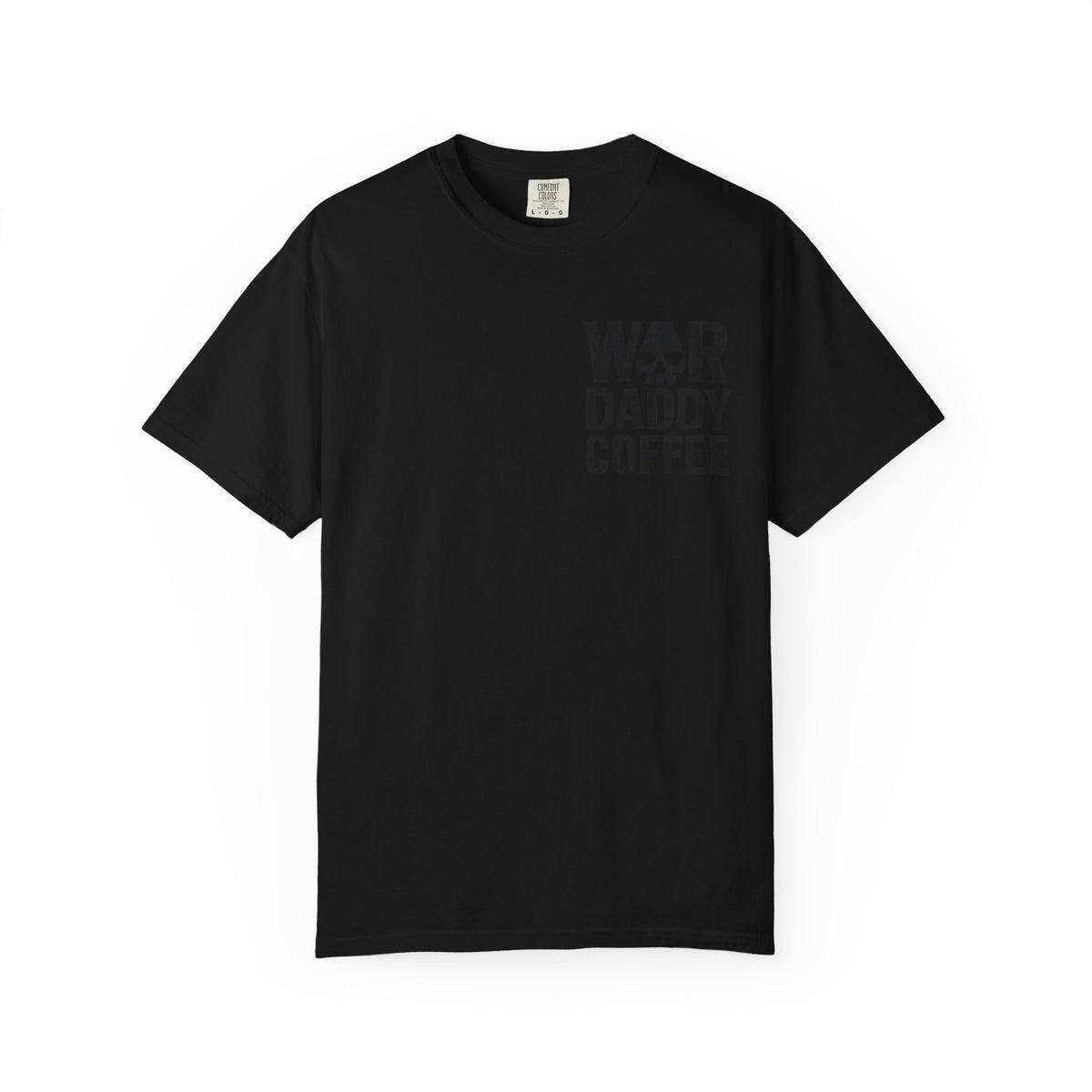War Daddy Coffee T-Shirt — Military Skull Coffee Tee