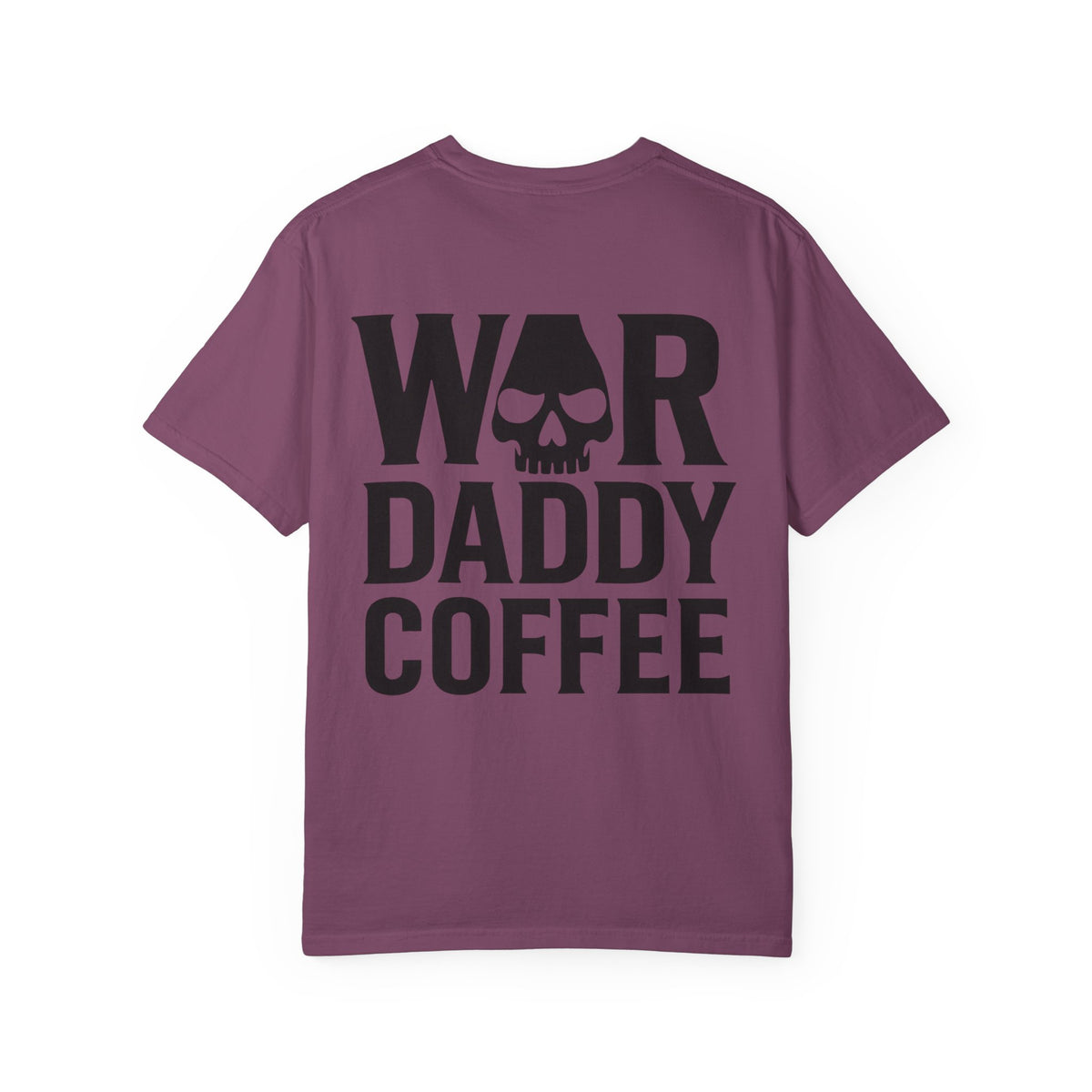 War Daddy Coffee T-Shirt — Military Skull Coffee Tee