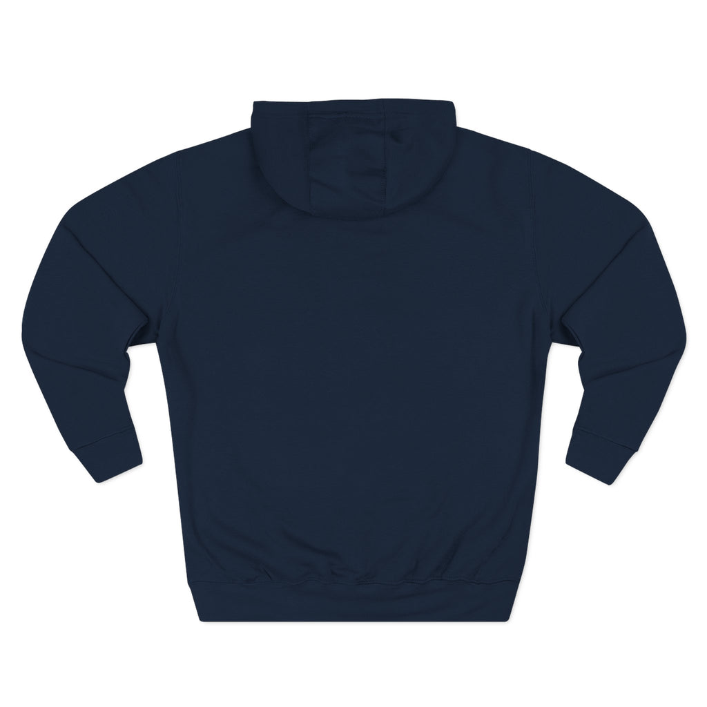 Minimal Hot Air Balloon Hoodie — Small Chest Graphic Casual Pullover