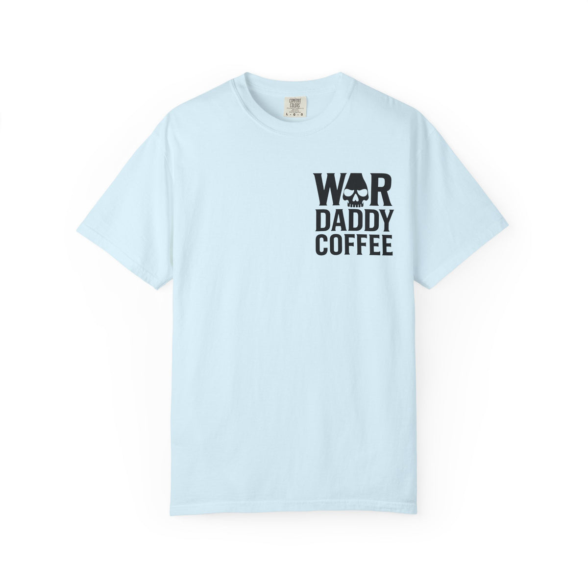 War Daddy Coffee T-Shirt — Military Skull Coffee Tee