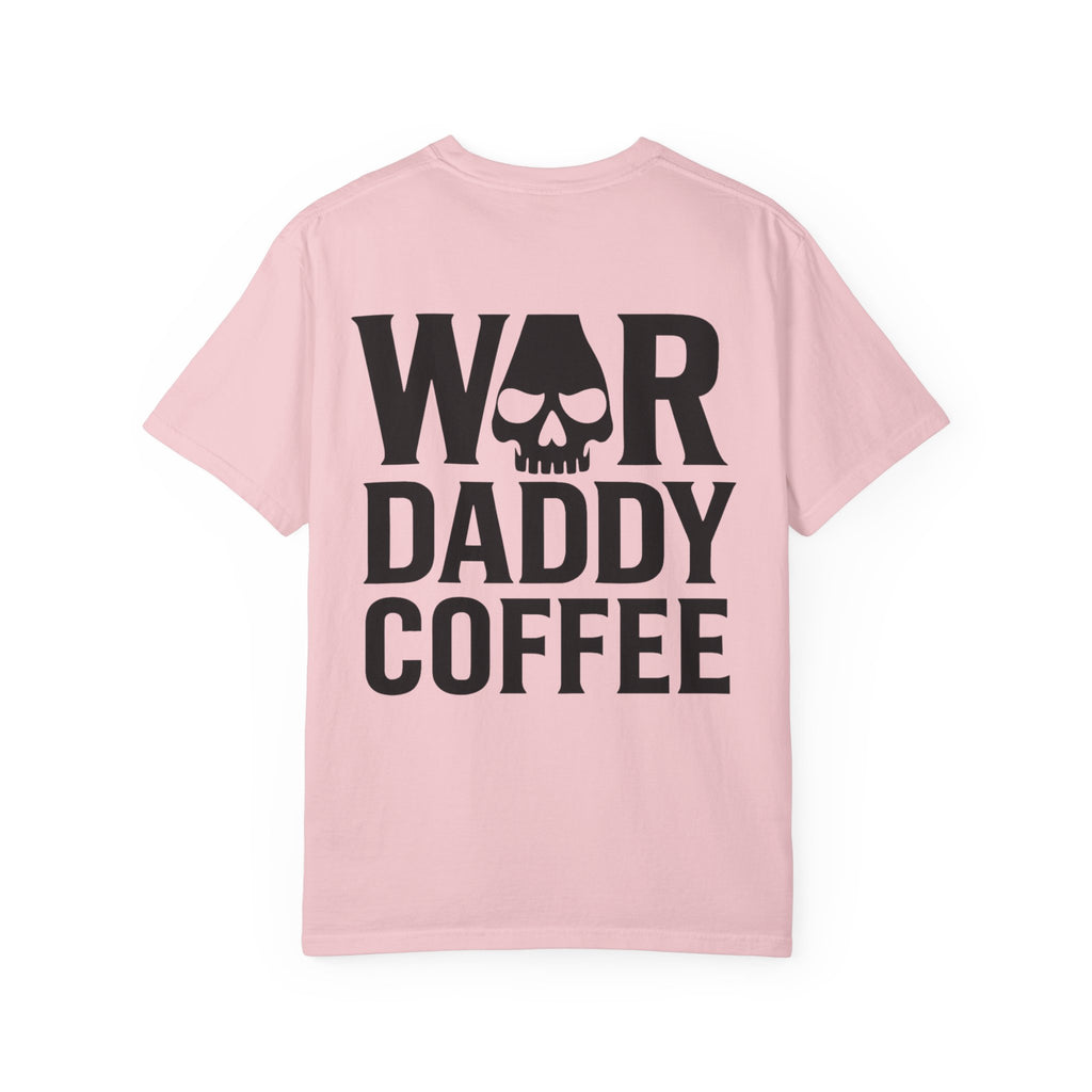 War Daddy Coffee T-Shirt — Military Skull Coffee Tee