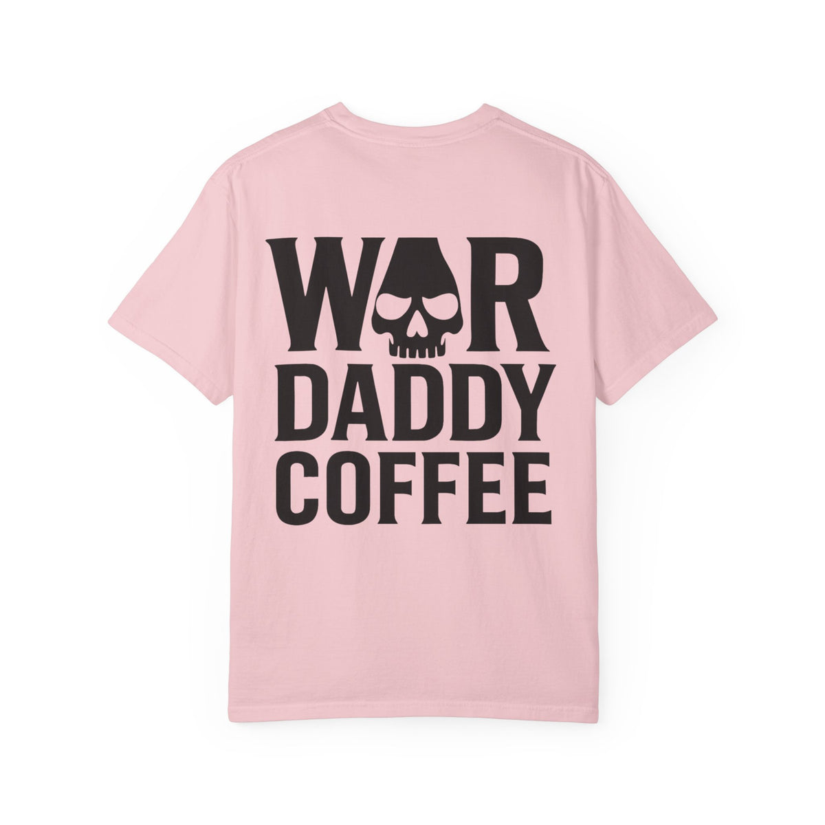 War Daddy Coffee T-Shirt — Military Skull Coffee Tee