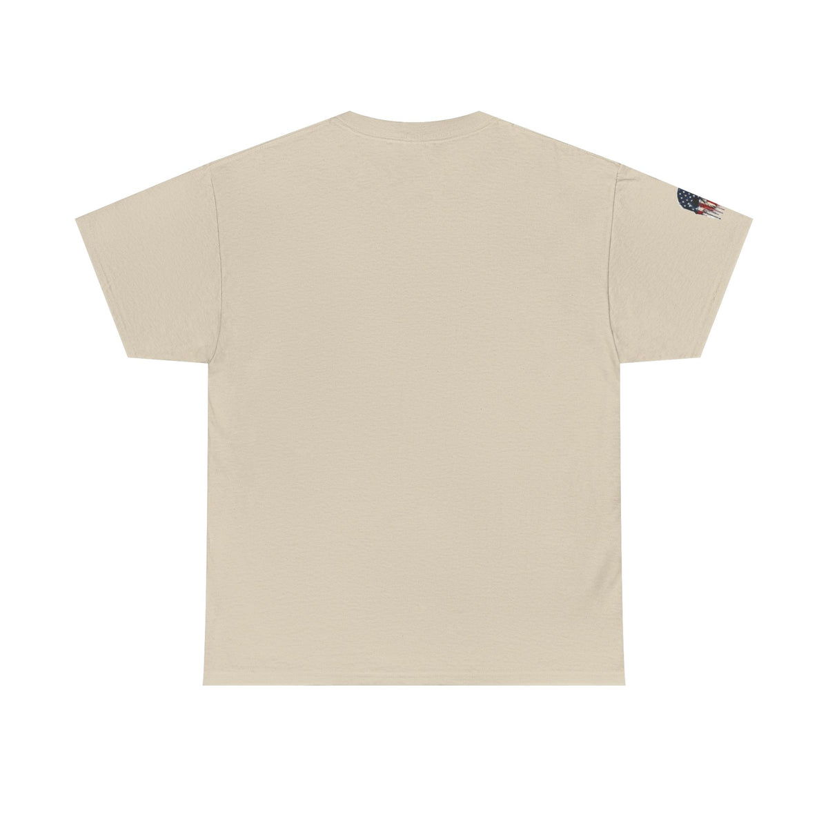Patriotic Cowboy Skull T-Shirt — "Warrior Coffee" Graphic Tee
