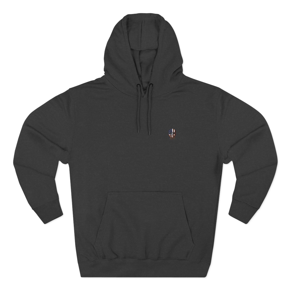 Minimal Hot Air Balloon Hoodie — Small Chest Graphic Casual Pullover